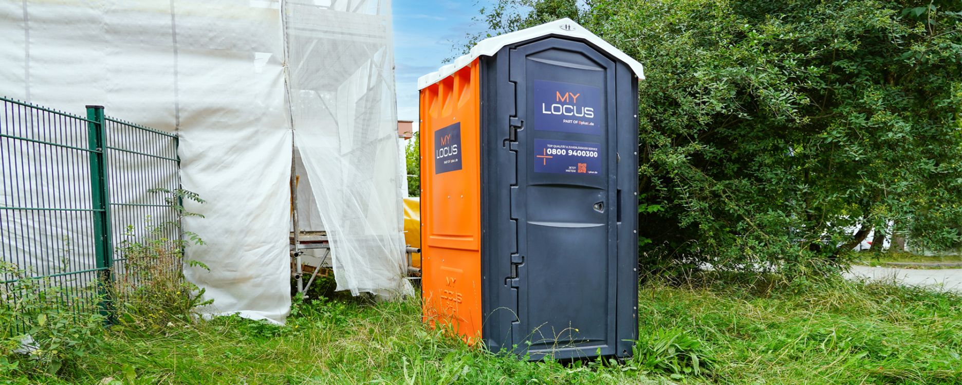 Mobile Toiletten für Gewerbe und Baustellen