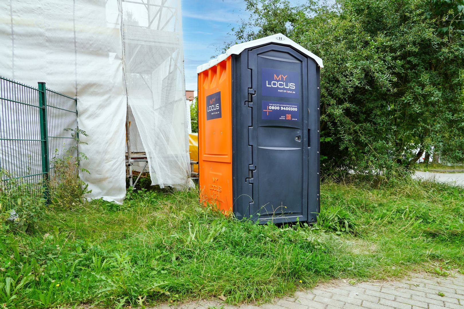 Mobile Toiletten für gewerbliche Baustellen 