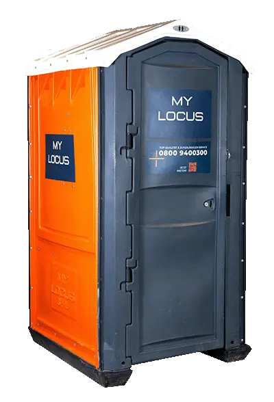 Mobile Toilettenkabine von MY LOCUS mit technischen Daten